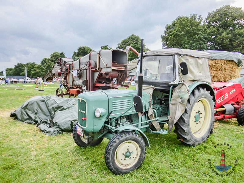 Historische Landmaschinen auf der Norla 2016