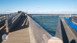 Aussicht auf der Seebrücke Heiligenhafen