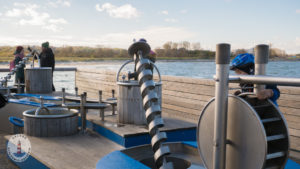 Wasser Spielplatz auf der Seebrücke Heiligenhafen