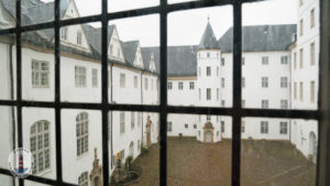 Blick in den Innenhof vom Schloss Gottorf