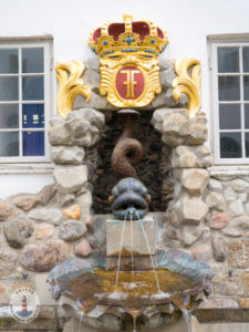 Brunnen im Innenhof von Schloss Gottorf