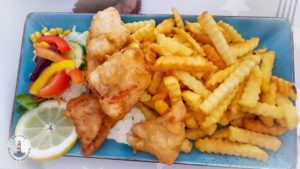 Fish'n'Chips im Imbiss Köstlich in Neustadt Holst