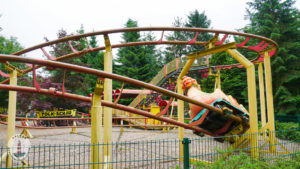 Achterbahn im Freizeitpark Tolk-Schau