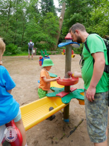 Wasserspielplatz im Freizeitpark Tolk-Schau