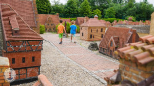 Miniatur Stadt im Tolk-Schau