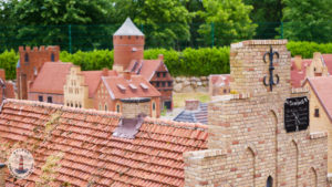 Miniatur Stadt im Tolk-Schau